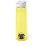 Bear Deer 750 ml MT0005 Tritan Oynar Tutacaklı Pastel Sarı Şeffaf Plastik Matara