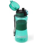 Bear Deer MT0029 Otomatik Kapak Silikon Tutacaklı Klipsli Açık Yeşil 700 ml Matara