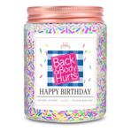 BEARAE Kadınlar için Mutlu Yıllar Hediyeleri, Kadınlar için Sprinkles ile Doğum Günü Mumları Hediyeleri, Onun için Doğum Günü Hediyeleri, Arkadaşa Doğum Günü Hediyeleri, Vanilya Kokulu Mum (5.5 oz)