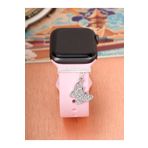 BearPear Apple Watch Uyumlu Kelebekli Kordon Aksesuar Smartwatch Charm