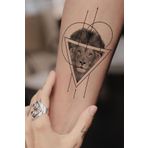 BearPear Aslan Dövmesi Unisex Tattoo