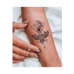 BearPear Baykuş Dövmesi, Mistik Dövme, Üniseks Dövme, Geçici Dövme Tattoo Etiket
