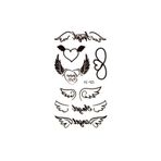 BearPear Melek Kanadı Dövmesi, Sonsuzluk Dövmesi, Minimal Dövme Tattoo