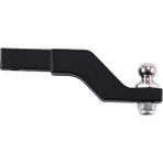 Bearrt Rc Araba Metal Römork Kancası Bırak Hitch Alıcısı Için 1/10 Rc Paletli Trx4 -4 Arka Tampon Kancası Yükseltme Parçaları (Yurt Dışından) - Siyah