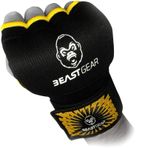 Beast Gear Pro Boks İç Eldiven - Dövüş Sporları, MMA ve Dövüş Sanatları için Yüksek Kaliteli Jel Boks Eldiveni - Ekstra Büyük
