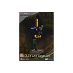 BEAST KINGDOM 232422 Bkd: Marvel- Spider-Man No Way Home Spider-Man (Black & Gold Suit) (Diorama Stage)