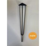 Beasym 45CM Metal Siyah Masa Firkete Ayağı ve Takımı 4 Lü