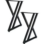 Beasym Metal Ayak Masa Ayağı Mutfak Yemek Çalışma Masası Ayağı Pingolu Metal Masa Ayakları