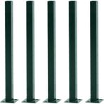 Beasym Panel Çit Direği 50CM Yeşil Renk (5 Adet)
