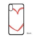 beatChong-BeatChong Sevgililer Günü Kalp Çift Hatlı iPhone X Kılıfları Telefon Kasası Apple Kapak Kılıfı Hediye