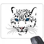 beatChong-Beyaz Kaplan Kafası Hayvan Dikdörtgen Kaymaz Kauçuk Mousepad Oyunu Mouse Pad Hediye