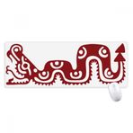 beatChong-Meksika Totemler meksika yılan antik uygarlık kaymaz Mousepad büyük genişletilmiş oyun ofis titched kenarları bilgisayar Mat hediye