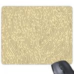 beatChong Sarı Desenler Kabuk Parmak İzi Dikdörtgen Kaymaz Kauçuk Fare Altlığı Oyun Mouse Pad Hediye