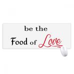 beatChong-Shakespeare Music be the Food of Love Kaymaz Fare Altlığı Büyük Genişletilmiş Oyun Ofisi başlıklı Kenarlar Bilgisayar Mat Hediye