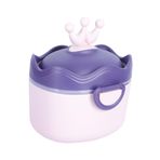 Beatifufu 1 Bilgisayar Süt Tozu Kutusu Bebek Aperatif Kabı Bebek Tutacağı Formül Şişesi Bebek Maması Dağıtıcı Yiyecek Için Kaplar Formül Dağıtıcı Bebek Maması Kapları Pp Formül Süt Mor Gıda