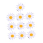 Beatifufu 10 Adet Papatya Çiçek Saç Tokası Küçük Saç Aksesuarları Kadınlar Kızlar İçin Şık Desenler Rahat Ve Şık Görünüm