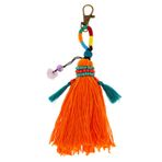 Beatifufu Yün Püskül Kolye Bohem Araba Aksesuarları Cüzdan Anahtarlık Araba Için Ayna Asılı Aksesuarlar Araba Takılar Püsküller Püskül Boho Odun Çocuk Araba Aynası Dikiz Aynası
