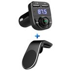 Beatitude Renault Megane 2 Hatchback Uyumlu Araç Aksesuar Seti Fm Transmitter Mıknatıslı Telefon Tutucu