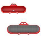 Beats Pill 2024 için Silikon Kılıf Kablosuz Bluetooth Hoparlör Silikon Koruyucu Kılıf Anti-damla Toz Geçirmez Koruyucu Kılıf Cilt Hoparlör Kılıfı Beats Pill 2024 Hoparlör için (Kırmızı)