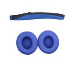 Beats Solo 2 Wireless Solo 3 Uyumlu Kafa Bandı ve Kulaklık Pedi Seti (Mavi)