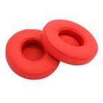 Beats Solo 2 Wireless Solo 3 Uyumlu Kulaklık Süngeri Padi Kulaklık Pedi Kırmızı