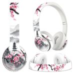 Beats Solo 3, Cherry Blossom için Çıkartma Kapağı - Beats Solo 3 Cilt, Kulaklık Çıkartmaları