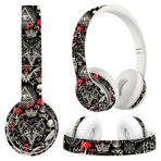 Beats Solo 3 için Çıkartma Kapağı, Korku Gotik - Beats Solo 3 Cilt, Kulaklık Çıkartmaları