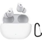 Beats Studio Buds Silikon Kılıf (Ürün Sadece Kılıf) - Beyaz