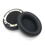 Beats Studio Pro için Yedek Kulak Pedleri Kılıfı, Kulak Üstü Kulaklıklar için Kulaklık Yastıkları, Gürültü Önleyici Kulaklık için Bellek Sünger Köpük Kulaklık - 1 Çift (Siyah)