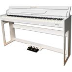 Beattron X700 Dijital Piyano 88 Tuşlu Hummer Action Özellikli Modern Tasarım - Beyaz