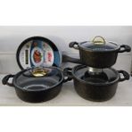 Beatus Home Beatushome 7 Parça Hanımeli Döküm Tencere Seti