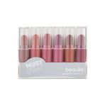 Beaulis Mini Mat Ruj Kiti, 6 Renk, Çok Renkli