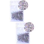 Beaupretty 2880 Adet Tırnak Teknoloji Aksesuarları Tırnak Taşları Rhinestones Takı Aksesuarları Tırnak Sanat Dekorasyon Rhinestones Tırnak Taklidi Manikür Dekoratif Ürünler 3 Boyutlu