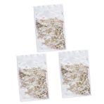 Beaupretty 3 Set Mücevher Tırnak Sanatı Seti Tırnak Matkabı Tırnak Sanatı Matkabı Manikür Aksesuarları Yapay Elmaslar Süsleme Ev Ve Kullanım İçin 1440 Adet*3