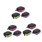 Beaupretty 9 Adet Boncuk şişesi saklama çantası lotus tealight mumluk küçük rulo şişe çantası parfüm şişesi esans uçucu yağ şişesi poşetleri güzellik şişeleri saklama torbaları kozmetik bavul