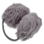 Beaupretty Gri Peluş Kulak Isıtıcı Kadın Kulaklık