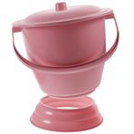 Beaupretty Pp Plastik Taşınabilir Tuvalet Bebek Lazımlık Oturağı Kapaklı Kompakt Pisuar Yaşlılar Ve Çocuklar Için Gece Tükürük Kabı