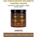 Beautecoeur Nemlendirici Krem Saç Bakım Maskesi 200 ml Kolajen ve Ginseng İçerikli - 00Beyaz