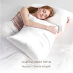 Beautiful Arat İpek Yastık kılıfı Saç ve Cilt İçin%100 Saf Dut İpeği Yastık Kılıfı - 6A Yüksek Dereceli Uyku, Gizli Fermuarlı Soğutucu Saten Yastık Kılıfları, ipek (Standart 50x70 - Beyaz