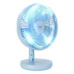 Beautiful Home Everest EFN-521 Masaüstü Şarj Edilebilir Mavi 1200MAH USB Fan (Yurt Dışından)
