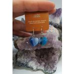 beautifulnaturelstones Akik Doğal Taş Kalp Küpe ( Enerji , Yaşam Sevinçi ) akikküpe520