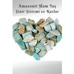 beautifulnaturelstones Amazonit Doğal Taş Ham,kütle ( Sinir Sistemi Ve Kaslar) ( Masa Aksesuar , Ev , Iş Yeri )