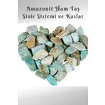 beautifulnaturelstones Amazonit Doğal Taş Ham,kütle ( Sinir Sistemi Ve Kaslar) ( Masa Aksesuar , Ev , Iş Yeri ) amazonitham