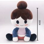 Beautifyy Blox Buddies Peluş Bebek Anime Peluş 20 cm Şapka Çocuklar Oyuncaklar Çocuklar Için Noel Hediyesi Oyun (Yurt Dışından) - 20cm - Mavi