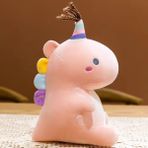 Beautifyy Q-Bombalı Şeker Dinozoru En Iyi Arkadaş Veya Kız Arkadaşı Için Bir Doğum Günü Hediyesi, Düğün Set Oyuncak (Yurt Dışından) - pembe - 30CM