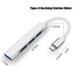 Beautifyy USB C Hub 3.0 Tip C Kablo Dizüstü Bilgisayar Için Çoklu Ayrıştırıcı Adaptörü Otg Extender Pc (Yurt Dışından) - Beyaz