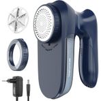 BEAUTURAL Tiftik tıraş makinesi, elektrik kablosu veya pilli, elektrikli yün tıraş makinesi, kıyafet, kanepe, halı için güçlü tüy bırakıcı, büyük tıraş yüzeyi