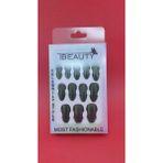 Beauty Badem Takma Tırnak - Koyu Yeşil