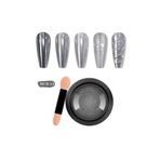 Beauty Box 1 Adet Nail Art Ayna Tozu Premium Quality Nail Art Metalik Efekt Yansıma Efekti Chrome Flakes Dust