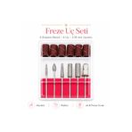 Beauty Box 12 Parça Kaliteli Tırnak Törpü Makinesi Uç Seti Nail Drill Manikür Pedikür Kalıcı Oje Protez Tırnak